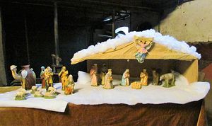 Expositie kerststallen in Gelselaar en Lichtjesroute